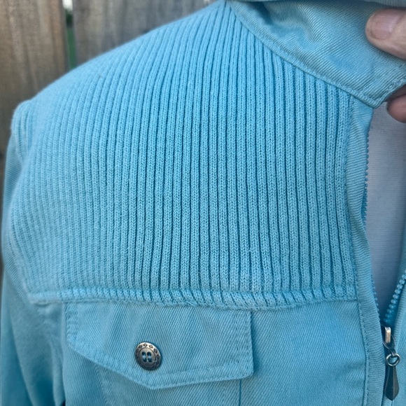 Alfred Dunner women's plus size full zip blue jacket size 18 - Picture 4 of 10